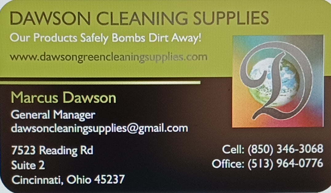 Dawson Cleaning Supplies Business Card